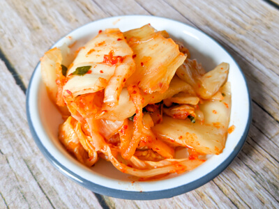 kimchi pour barbecue coreen