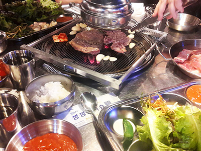 restaurant barbecue coréen