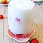 lait fraise coréen