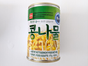 kongnamul kimchi guk etape 1
