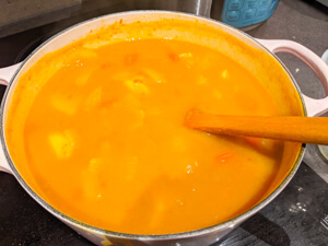 curry vegan etape 9