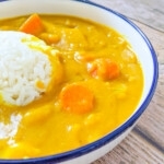 curry vegan avec du riz