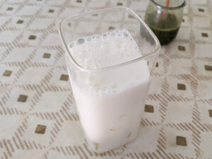 matcha latte etape 4