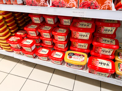 gochujang en supermarché